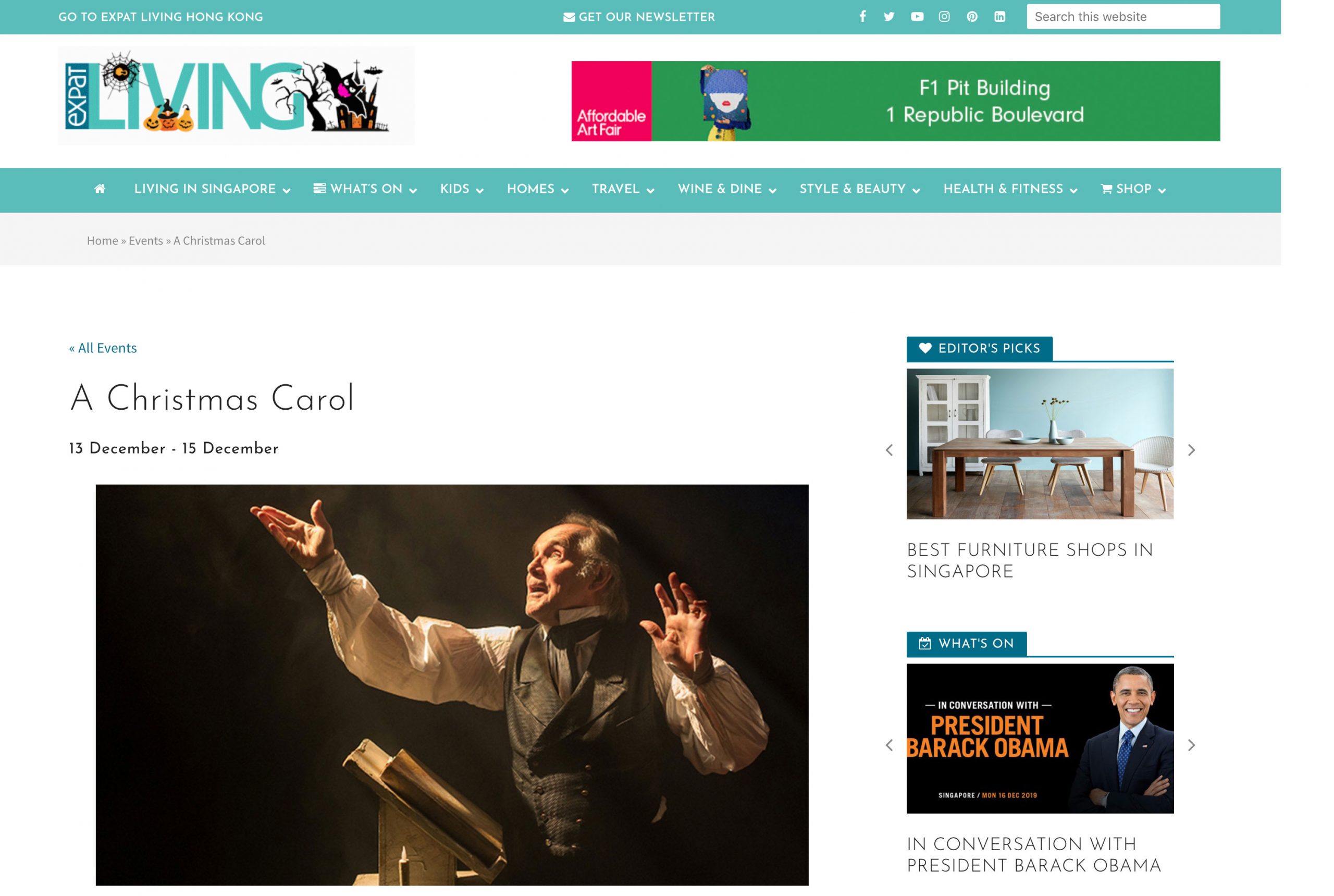 Expat Living-02-A christmas carol-british theatre playhouse-coco pr-singapore-public relations-media coverage- features-communications