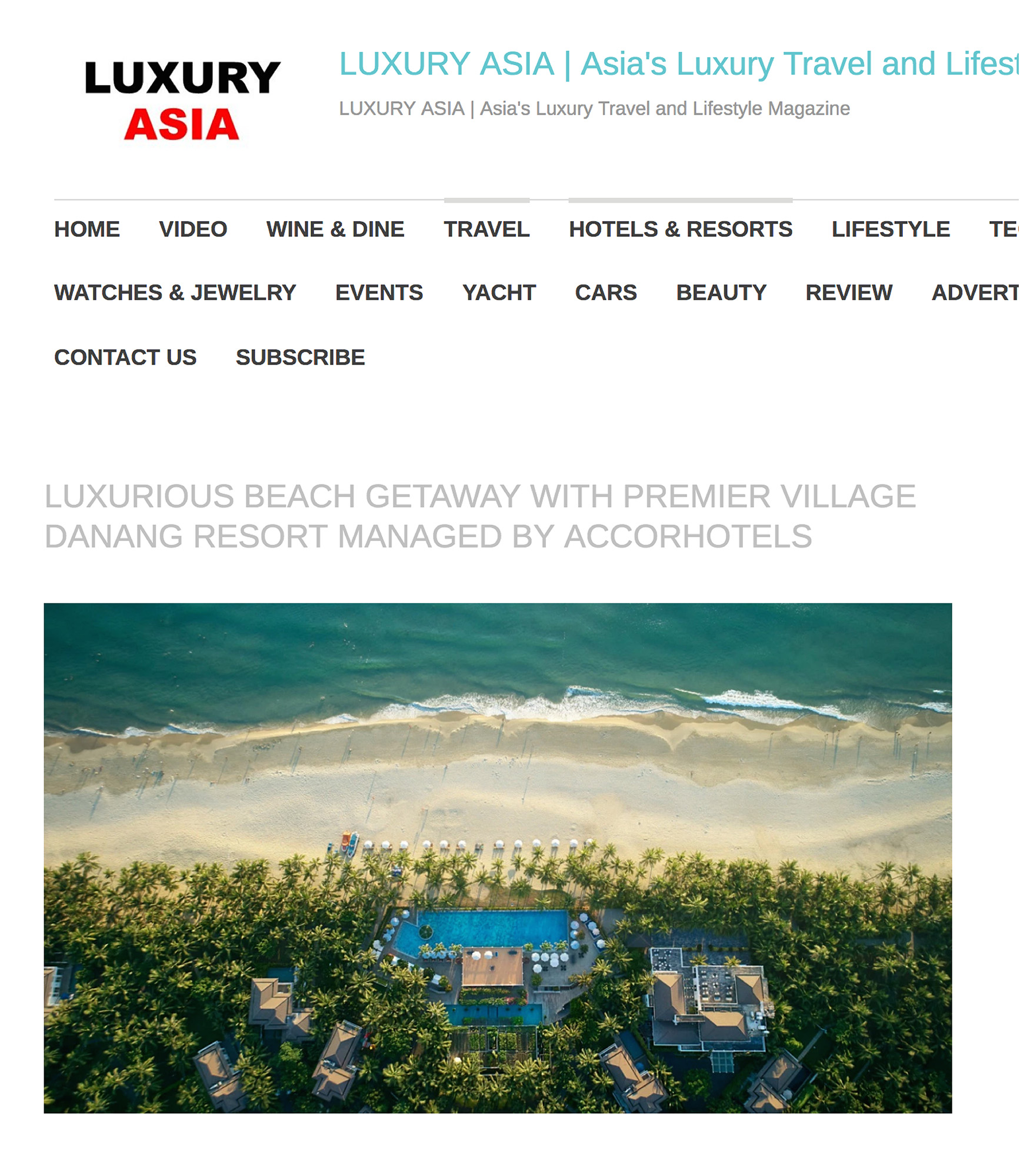 LuxuryAsiaInsider-01-premier village danang-coco pr-singapore-public relations-media coverage- features-communications